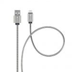 METALOWY KABEL do LIGHTNING do iPHONE QC 3.0 FAST CHARGE 2,4A FORCELL