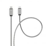 METALOWY KABEL USB TYPE C LIGHTNING do iPHONE 27W QC 3.0 FAST FORCELL
