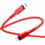 KABEL USB Z TYPE C USB-C do LIGHTNING do iPHONE 3A 20W 2 METRY OPLOT HOCO