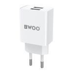 BWOO ładowarka sieciowa BO-CDA123 5V 2,4A Wall charger 2 x USB-A